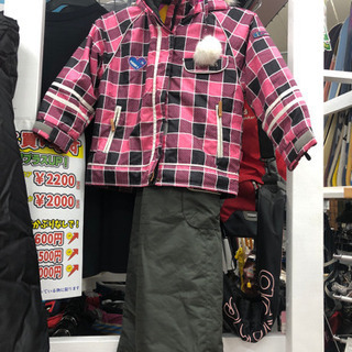 120cm 女児スキーウェア