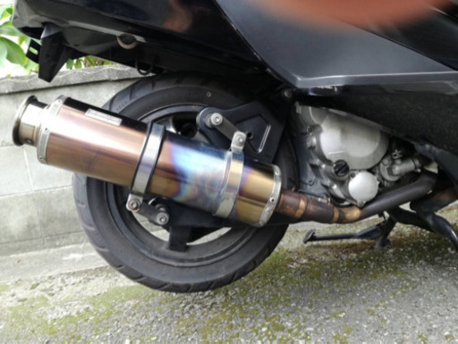 チタン製　ビームスマフラー　　スカイウェイブ４００　CK43A