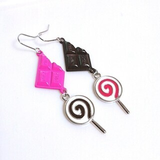 【原宿系・裏原系】チョコレート＆キャンディピアス☆