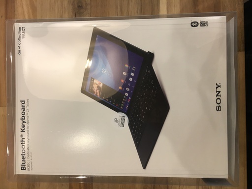 ソニー BKB50 Xperia Z4 Tablet用Bluetoothキーボード