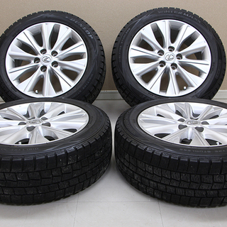 レクサス IS 純正ホイールDUNLOP WINTER MAXX 215/55R17 16年 17×7J  5H 114.3 +39?(10ET1453kxxYGG)