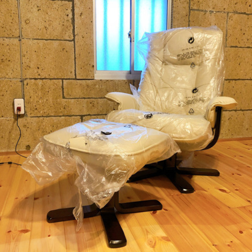 リクライニングチェア オットマン付