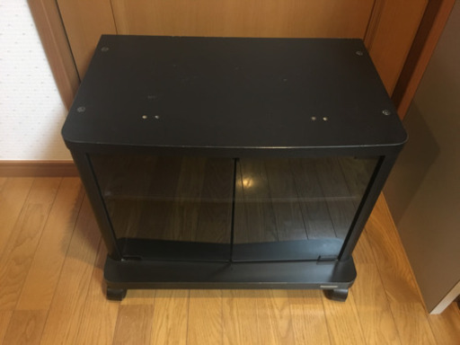 値下げ✨パナソニック テレビ台 ガラス扉付き