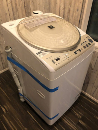 シャープ　ES-TX910 洗濯機　乾燥機　中古　動作確認済み