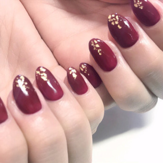 画像のネイル5000円