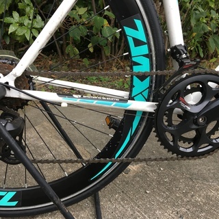 ロードバイク ZNX-7014 ホワイト 490mm