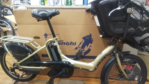 電動アシスト　YAMAHA　キッスミニ　ゴールドカラー　　10月27日までにお取引き希望！！