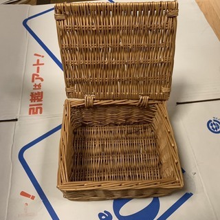 籐製かご　