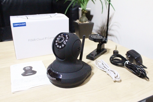 DBPOWER製　ネットワークカメラ 有線LAN 無線LAN Wi-Fi対応
