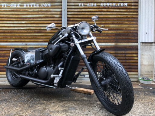 スティード400 実動！セル1発！アメリカン！セパハン！カスタム！キャブOH済！