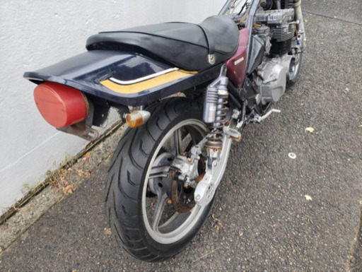 ゼファー400 c１ エンジン実働 部品取り車