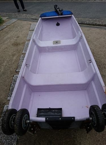 バスボート､フットエレキ､魚探　FRP仕様　小型ボート　バス