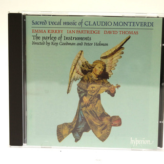 Sacred Vocal Music of Claudio Monteverdi クラウディオ・モンテヴェルディの聖歌 Roy Goodman、Peter Holman/The Parley of Instrumentの画像