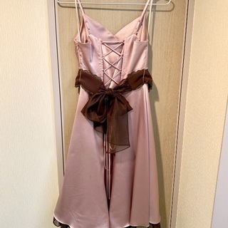 【中野区平和の森公園・女性限定】AIMERで購入☆La Defence（ラ デファンス）ローズピンクのパーティーフォーマルドレス9号(M相当) の画像