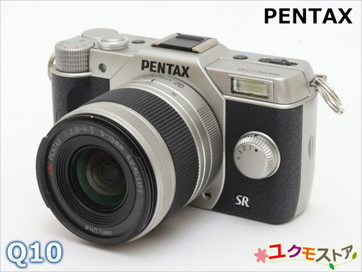 PENTAX ペンタックス ミラーレス一眼レフ カメラ Q10 + レンズキット 02STANDARD ZOOM 5-15mm F2.8-F4.5 動作確認済