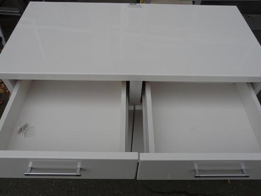 19Y0359 C  マルミツ キッチンボード ミドルレンジボード 白　中古