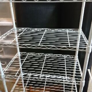 無料 白のラック 115x53x35