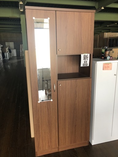 下駄箱！新品16800円！下駄箱メーカー倒産相次ぐ！貴重なシューズボックス！