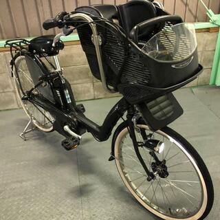 電動自転車 ブリヂストン アンジェリーノ 黒 子供乗せ 3人乗り適合