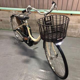 電動自転車 ヤマハ PASリチウム アイボリー 新基準モデル 26インチ