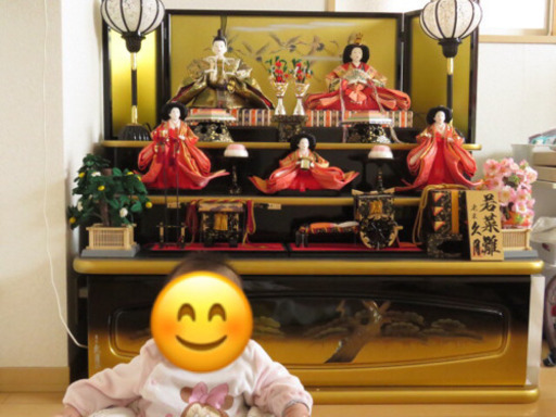 久月 雛人形 ? 美品
