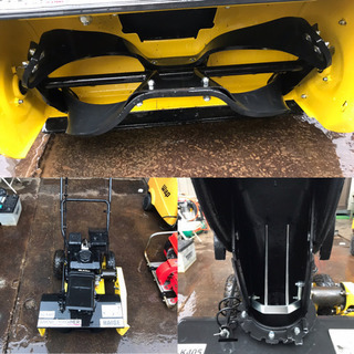 除雪機　SNOW THROWER. HG-K405. エンジン　ガソリン　LONCIN 163cc の画像