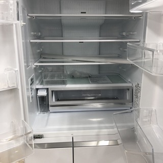 J139 パナソニック Panasonic 大型冷凍冷蔵庫 NR-F472PV 470L 2017年製 冷凍冷蔵庫の画像