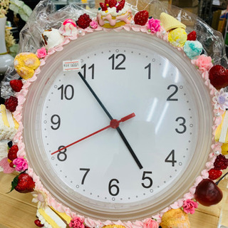 スイーツデコ  置き時計