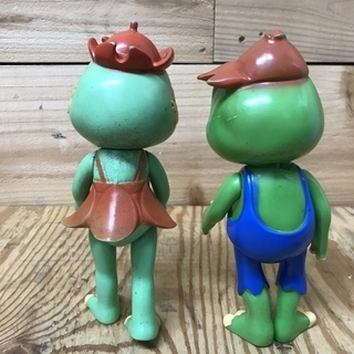 希少！ けろっこデメタン 万創 ソフビ人形 デメタン/ラナタンペア 全長