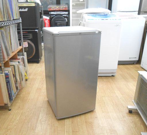 アクア  1ドア 冷蔵庫 75L 2017年製 AQR-81E メタリックシルバー AQUA ☆ PayPay(ペイペイ)決済可能 ☆ 札幌市 清田区 平岡