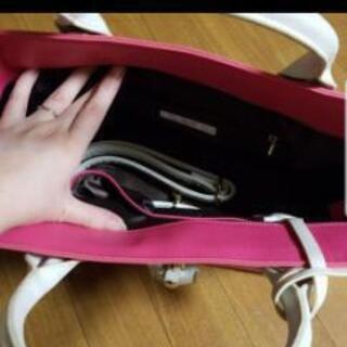 バッグ　ピンクの画像