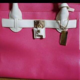 バッグ　ピンクの画像