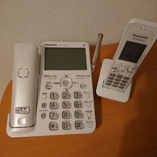 親機コードレス電話・子機付き