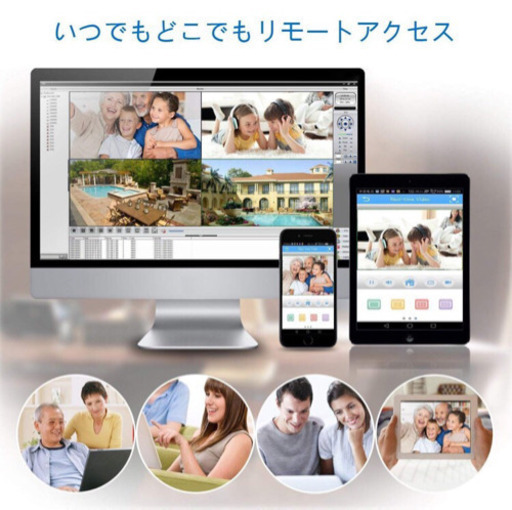 《セール中》CANAVIS ドーム型防犯カメラ CCTV監視カメラ 暗視カメラ