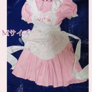 可愛いピンクのメイド服 Mサイズ