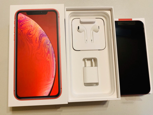 値下中【新品 未使用品 】iPhoneXR 64GB 赤　SIMフリー