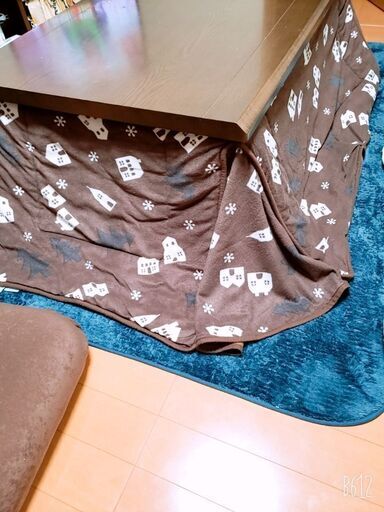 こたつ(キズあり)掛け布団付き