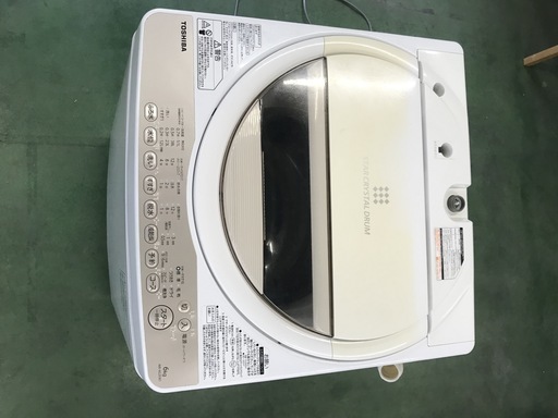 TOSHIBA2015年式洗濯機６キロ