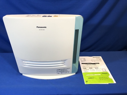 【管理KRK116】Panasonic 2009年 電気ファンヒーター DS-FKS1200 加湿機能付
