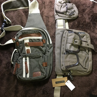 《譲渡完了》ボディバッグとウエストポーチのセット