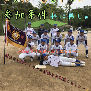 ソフトボールメンバー募集中