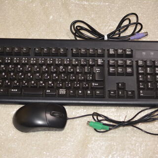 【お譲り先決定】PS/2 キーボード　オプティカルマウス(光学式...