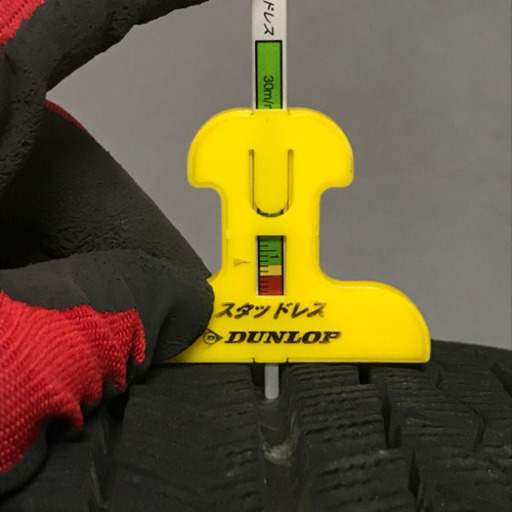127-1ブリヂストンVRX 155/65R14 14×4.5J +45 ダイハツ純正アルミホイール付4本セット 2018年製造 BRIDGESTONE BLIZZAKスタッドレスタイヤ