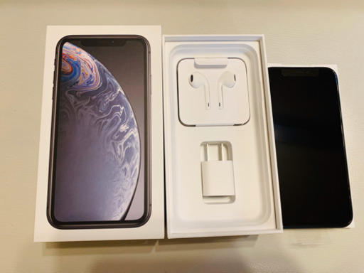値下中【新品・未使用】iPhone XR 64GB 黒 【SIMフリー】