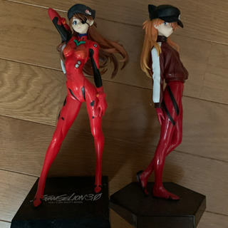 エヴァ　アスカ　フィギュア　中古展示品　2体