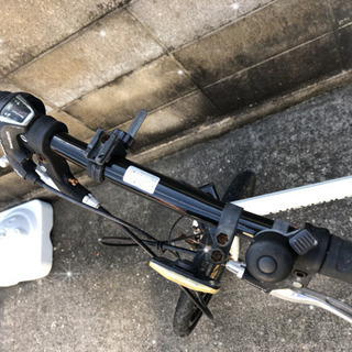 【中古】シマノ　シボレー　20インチ 変速付き　折り畳み自転車の画像