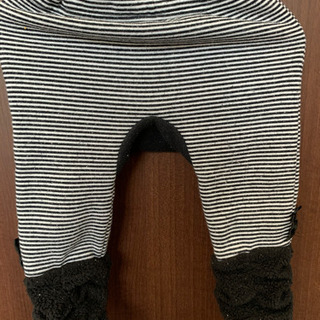 裏起毛のモンキーパンツ