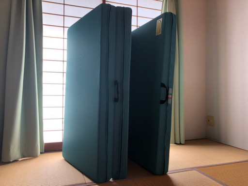 マニフレックス　マットレス　セミダブル　新品敷きパット付き