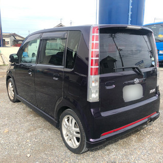 【早期取引限定】ダイハツ ムーヴカスタム RS 車検あります！タイミングチェーンナビ付きの画像