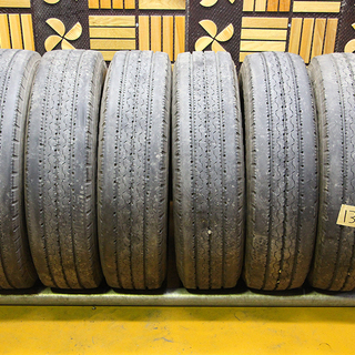 ブリヂストン DURAVIS R205 185/75R15 106/104L LT 13年製6本(T1343Y)